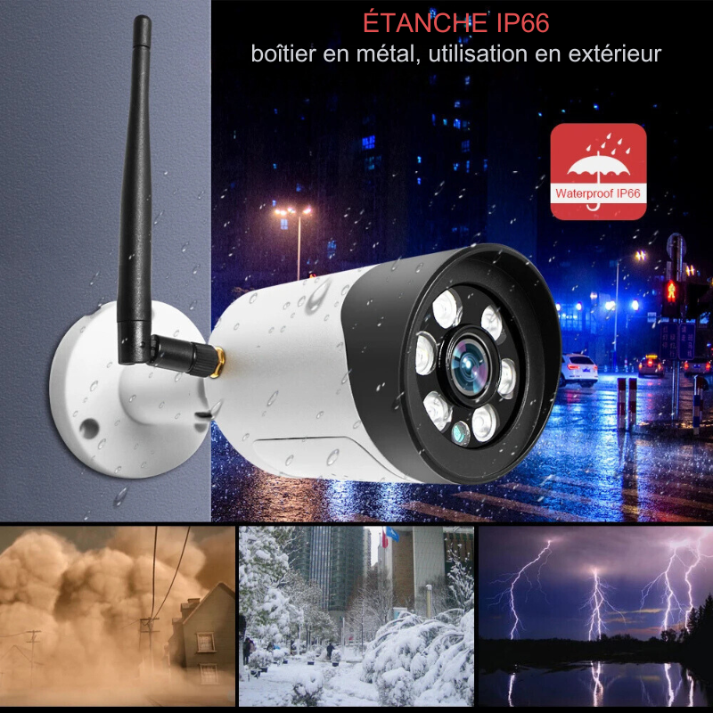 Caméra Extérieur Sans Fil