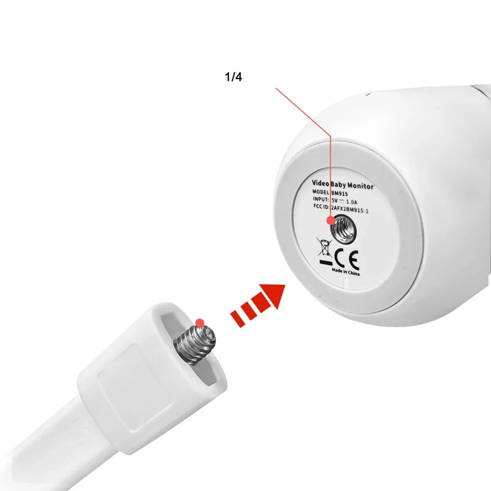 Support caméra silicone pour bébé