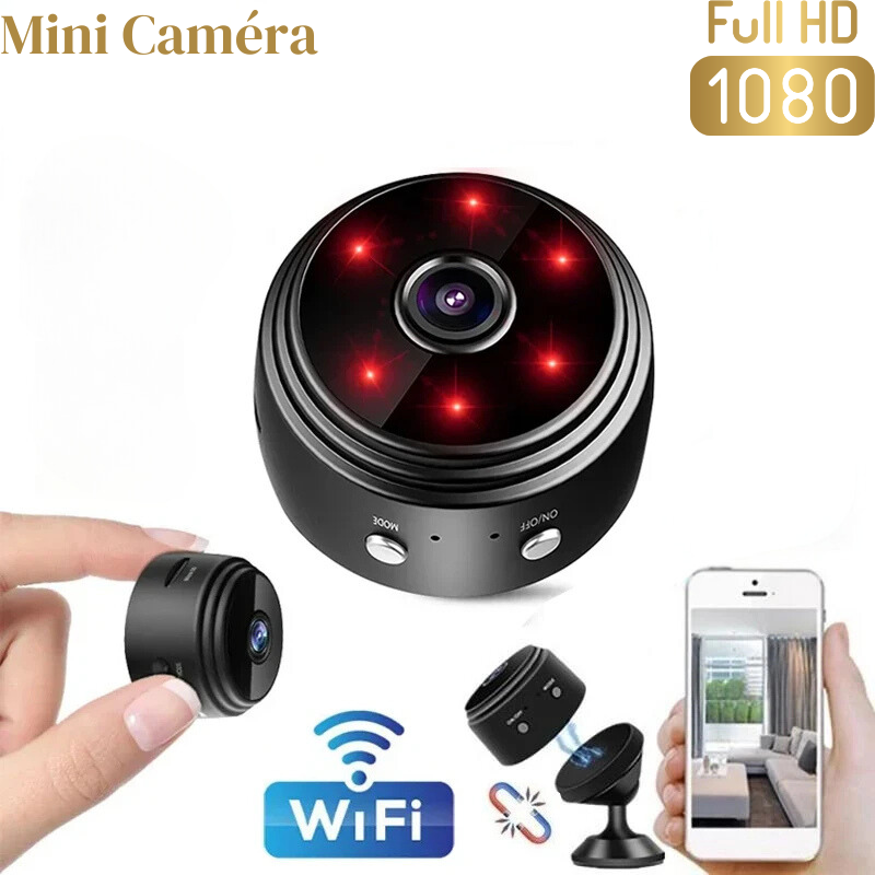 Mini Caméra 1080P Discrète