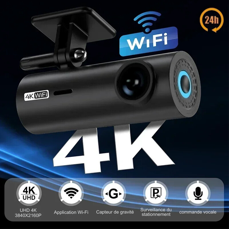 Caméra embarquée WIFI 4K