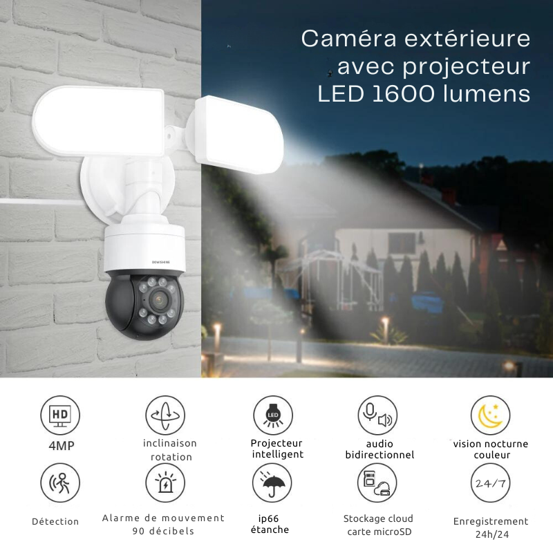 Caméra Projecteur 1600 Lumens