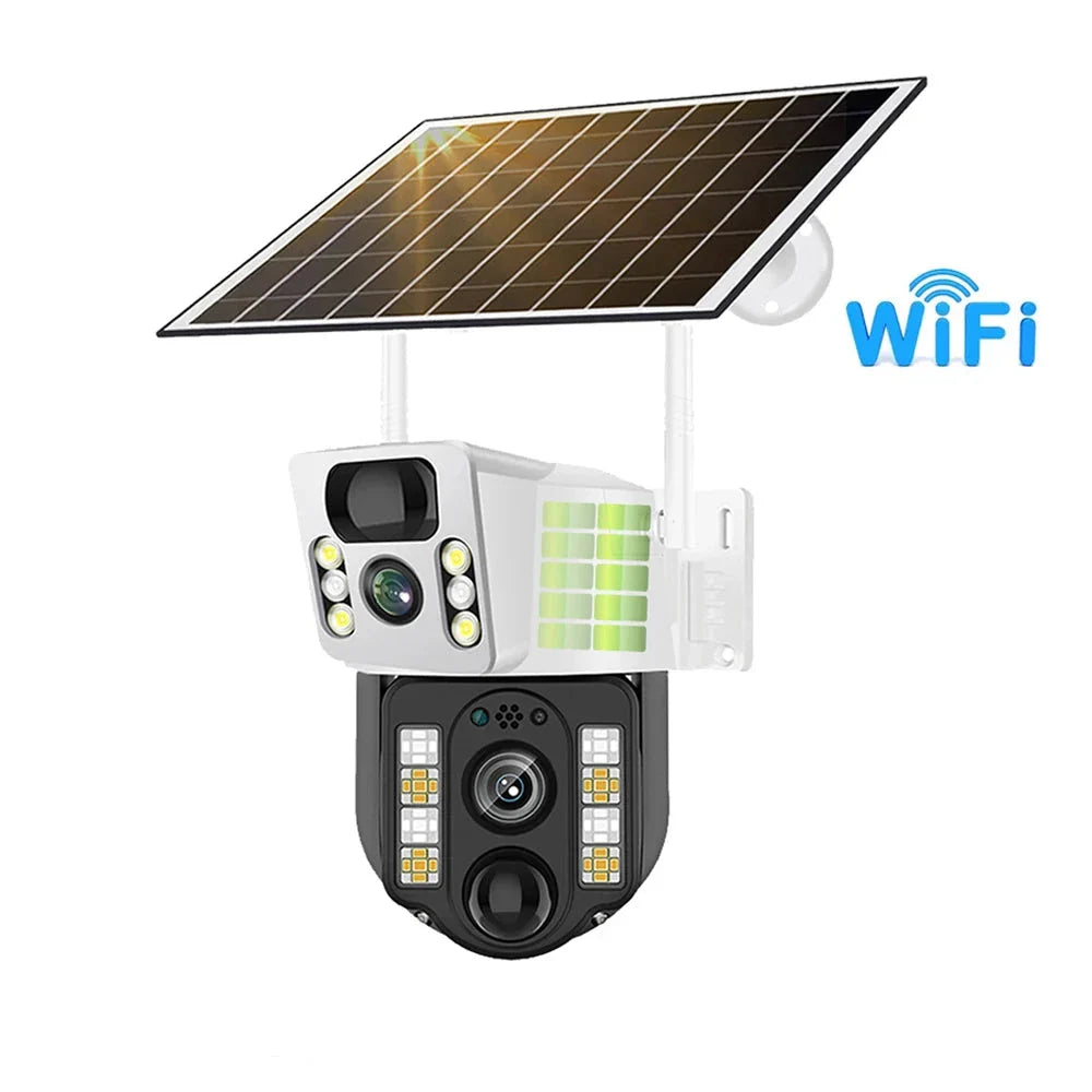 Caméra avec panneau solaire Wifi ou 4G