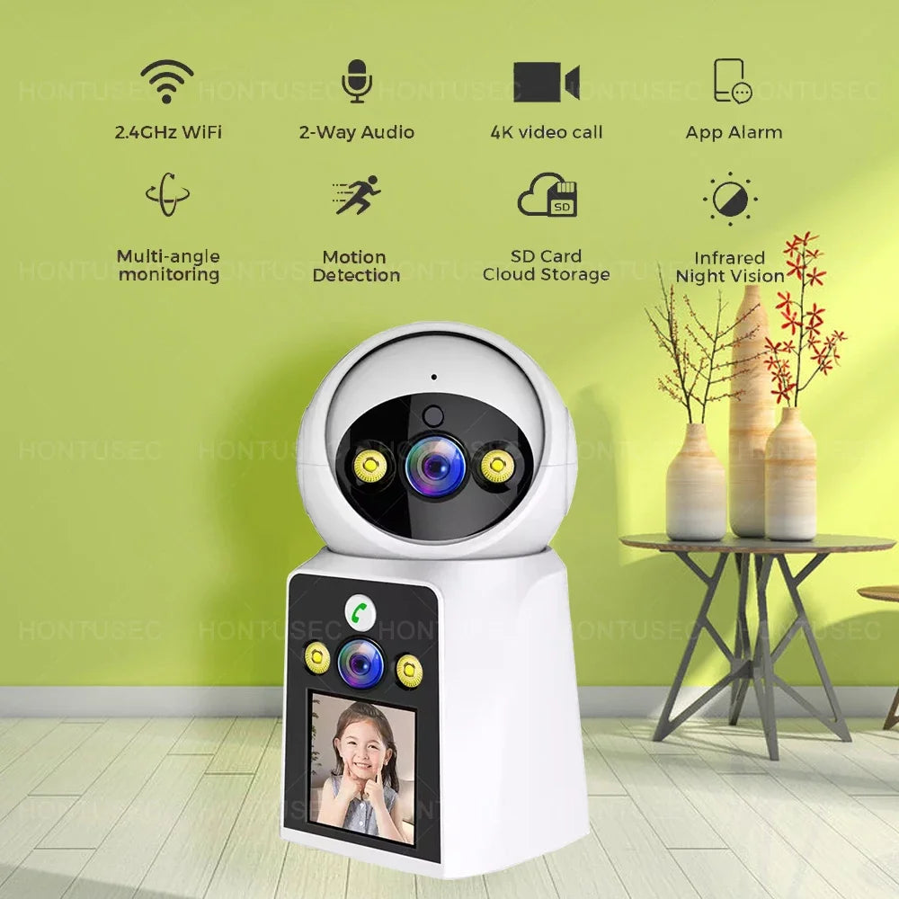 Caméra Écran d'Appel Vidéo 4MP