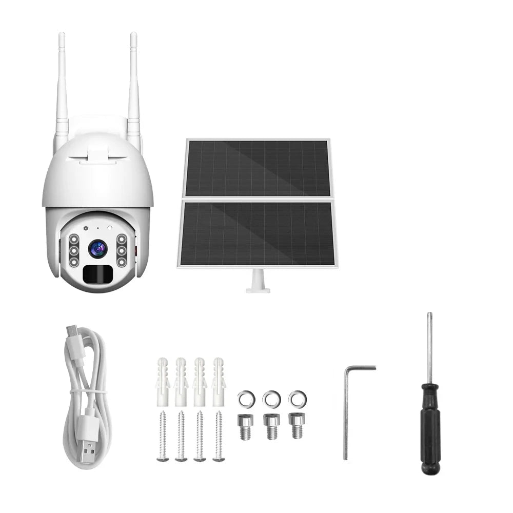 caméra extérieur panneau solaire WIFI OU 4G