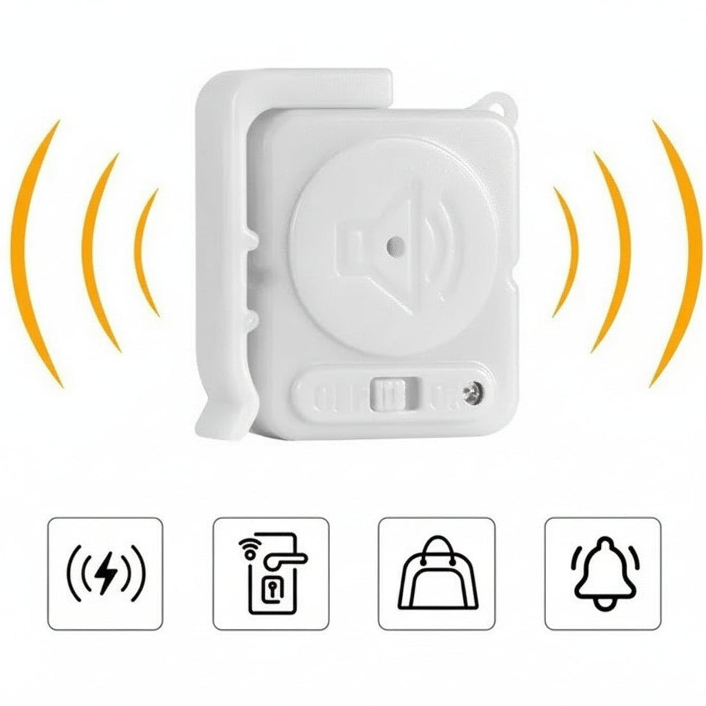 Capteurs d'alarme de vibration sans fil 100dB